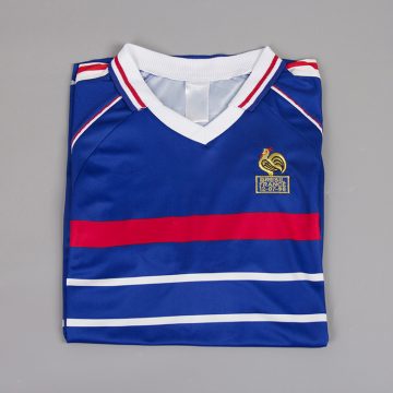 Shirt Front Alternate, France 1998 Home Short-Sleeve Kit