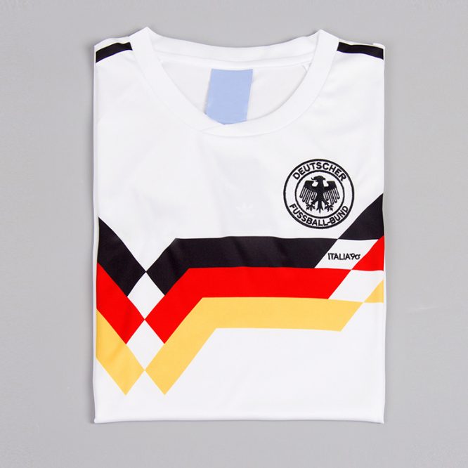 Shirt Front Alternate, Germany 1990 Home Short-Sleeve Kit