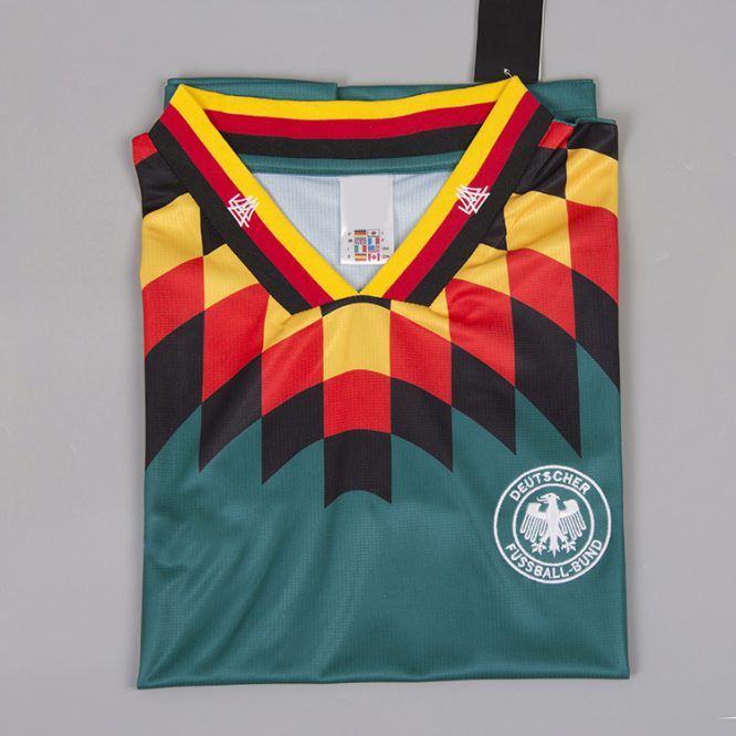 Germany 1994 Away Short Sleeve Football Shirt [As worn by Matthäus, Völler  & Klinsmann]