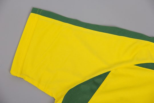 Shirt Sleeve, Brazil 2002 Home World Cup Short-Sleeve Kit