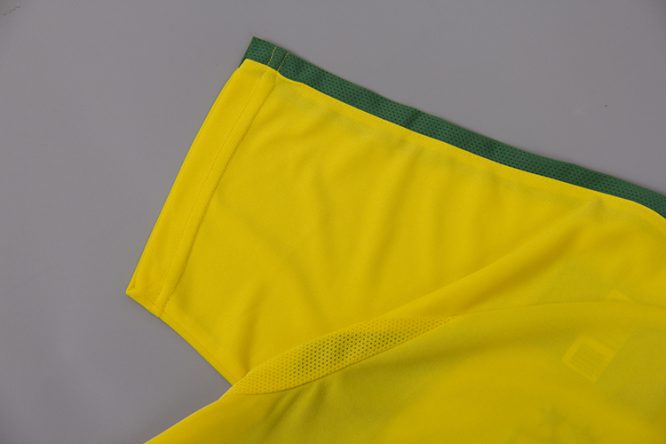 Shirt Sleeve Alternate, Brazil 2002 Home World Cup Short-Sleeve Kit