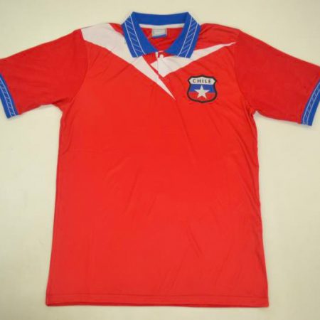Shirt Front, Chile 1998 World Cup Home Short-Sleeve Jersey