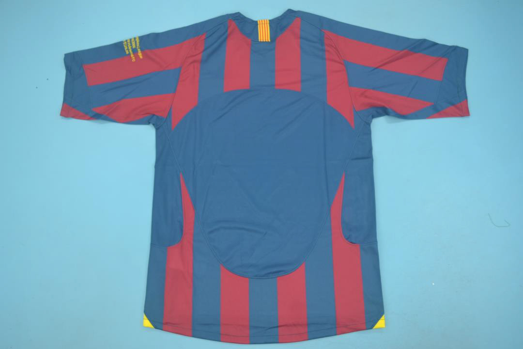 Vervagen Leegte Badkamer FC Barcelona 2005-2006 Home Short-Sl. Jersey [Free Shipping]