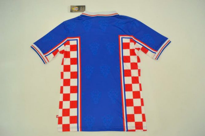 Shirt Back Blank, Croatia 1998 Away