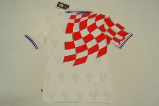 Shirt Back Blank, Croatia 1998 World Cup Home