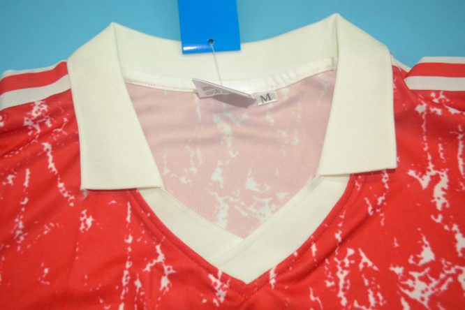 Shirt Collar Front, URSS Russia 1990 Home Short-Sleeve