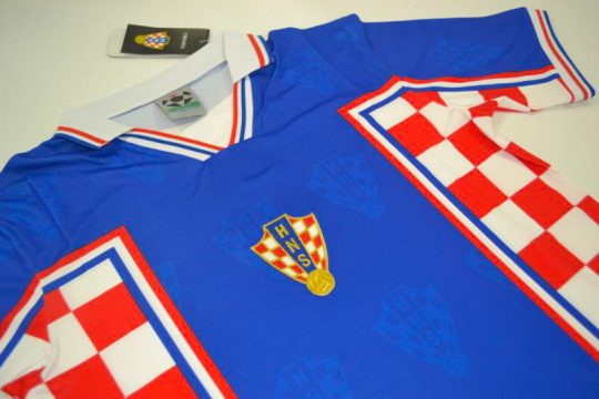 Shirt Front Alternate, Croatia 1998 Away