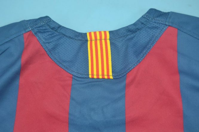 Shirt Collar Back, Barcelona 2005-2006 Champions League Final