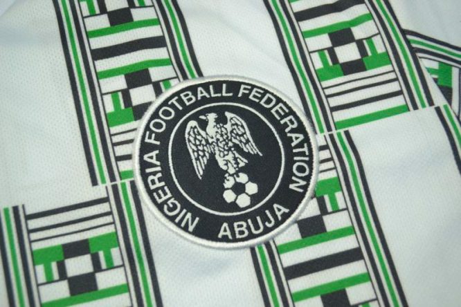 Shirt Nigeria Emblem, Nigeria 1994 World Cup Home