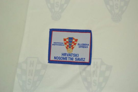 Shirt Mini-Patch, Croatia 1998 World Cup Home