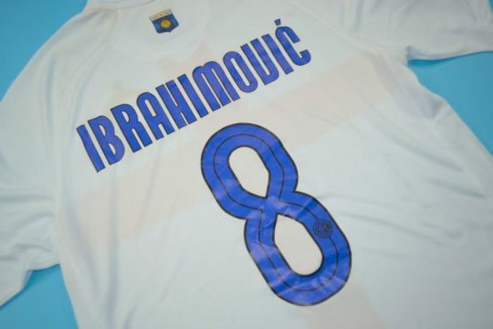Ibrahimovic Nameset Alternate, Inter Milan 2007-2008 Away Centenary Short-Sleeve
