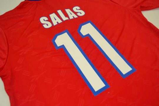Salas Nameset Alternate, Chile 1998 World Cup Home