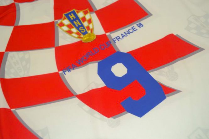 SukerFront Nameset Alternate, Croatia 1998 World Cup Home