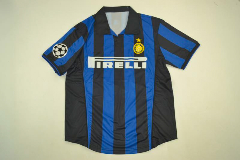Inter Milan 1998-99 Home Short-Sleeve 