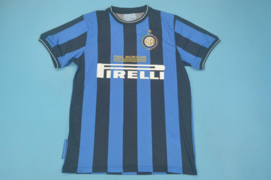 Shirt Front, Inter Milan 2009-2010 European Cup Final Home Short-Sleeve Kit
