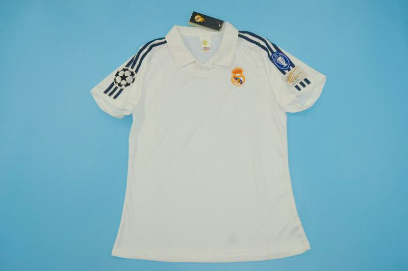 Real Madrid 2001-02 Home Short-Sleeve 