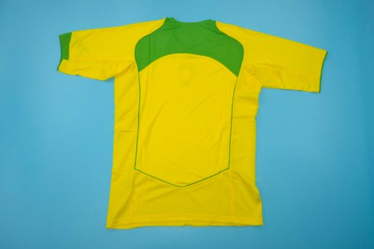 Shirt Back Blank, Brazil 2004 Home Copa America Short-Sleeve