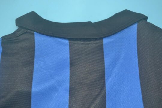 Shirt Collar Back, Inter Milan 1998-1999 Home Short-Sleeve Kit