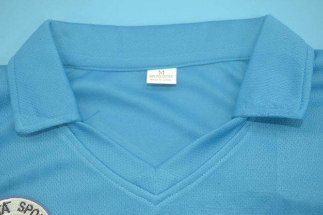 Shirt Collar Front, Napoli 1986-1987 Home Short-Sleeve