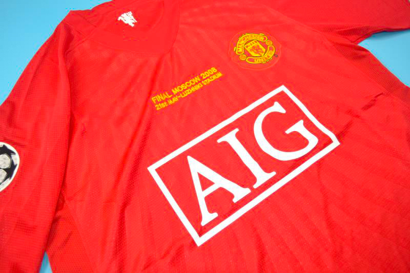 jersey manchester united 2008