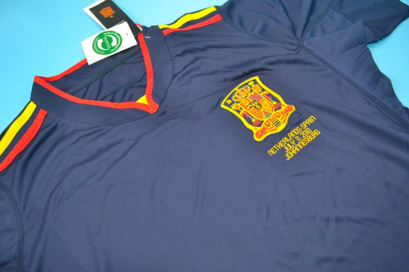 FIFA WORLD CUP 2010 Spain #8 XAVI Awaykit Name Set Printing 