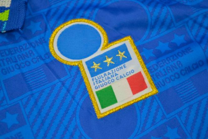 Shirt Italy Logo, Italy 1994 Home Short-Sleeve