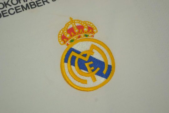 Shirt Real Madrid Emblem, Real Madrid 2002 Intercontinental Cup