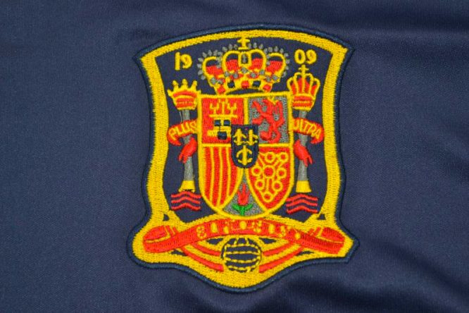 Shirt Spain Emblem, Spain 2010 World Cup Final Away