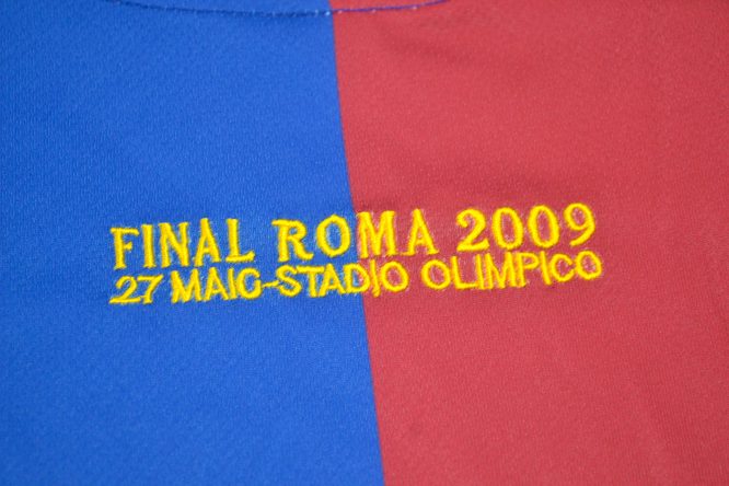 Final Imprint, Barcelona 2008-2009C Hampions League Final