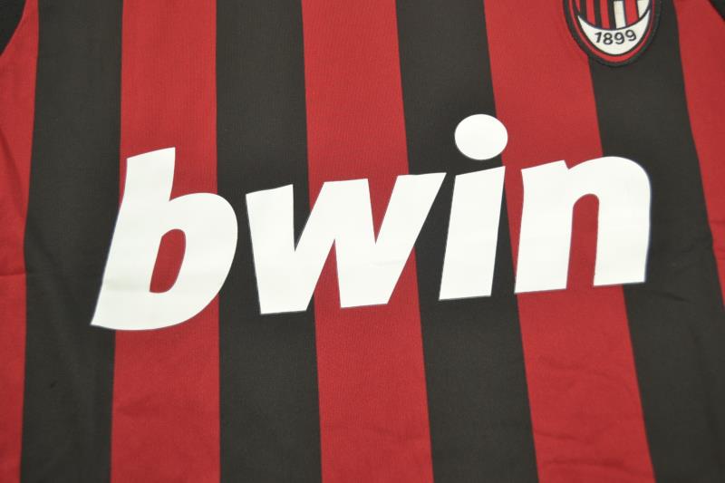 Football teams shirt and kits fan: AC Milan 2009-10 kits