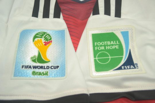 Brazil 2014 World Cup Patches, Germany 2014 World Cup Home