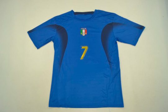 Del Piero Front Nameset, Italy 2006 Home Short-Sleeve