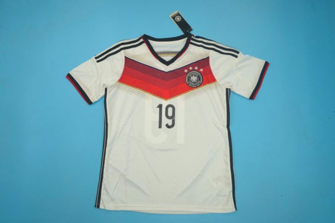 Gotze Nameset Front, Germany 2014 World Cup Home