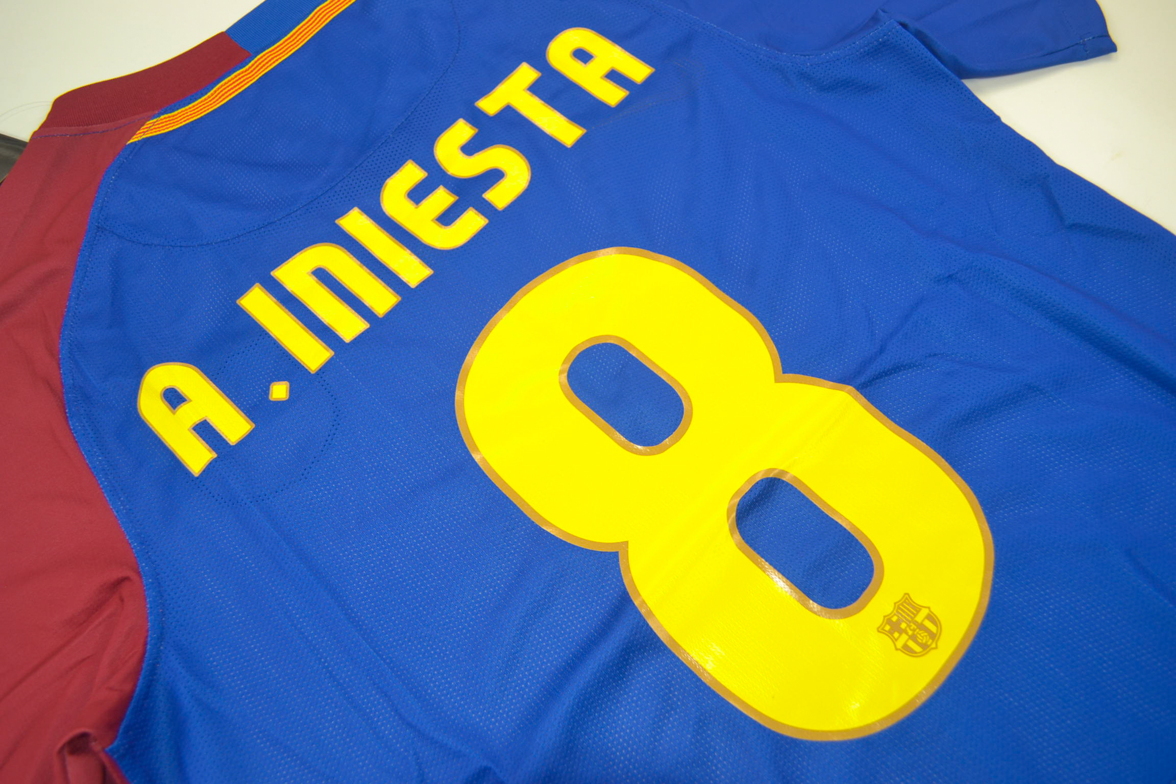 Iniesta jersey number
