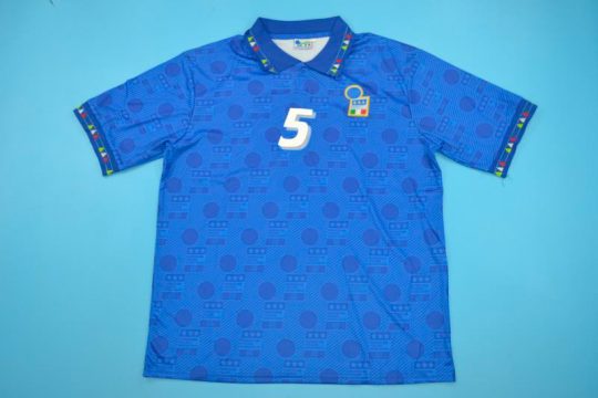 Italy 1994 World Cup Home Blue Calcio Jersey [Free Shipping]