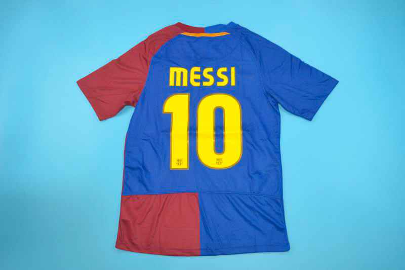 2008-2009 Nike Authentic FC Barcelona Lionel Messi Jersey Shirt Kit Copa  Del Rey