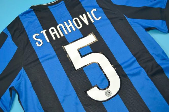 Stankovic Nameset Alternate, Inter Milan 2010 Champions League Final Short-Sleeve