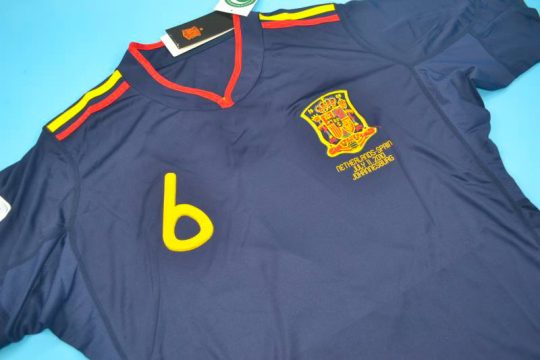 iniesta Front, Spain 2010 World Cup Final Away