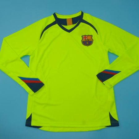 Shirt Front, Barcelona 2005-2006 Away Long-Sleeve