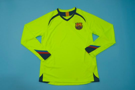 Shirt Front, Barcelona 2005-2006 Away Long-Sleeve