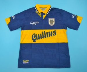 Shirt Front, Boca Juniors 1995 Home Short-Sleeve