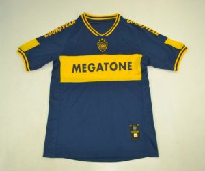 Shirt Front, Boca Juniors 2007 Home Short-Sleeve