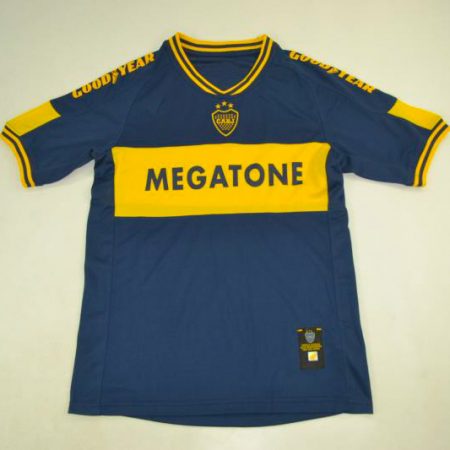Shirt Front, Boca Juniors 2007 Home Short-Sleeve