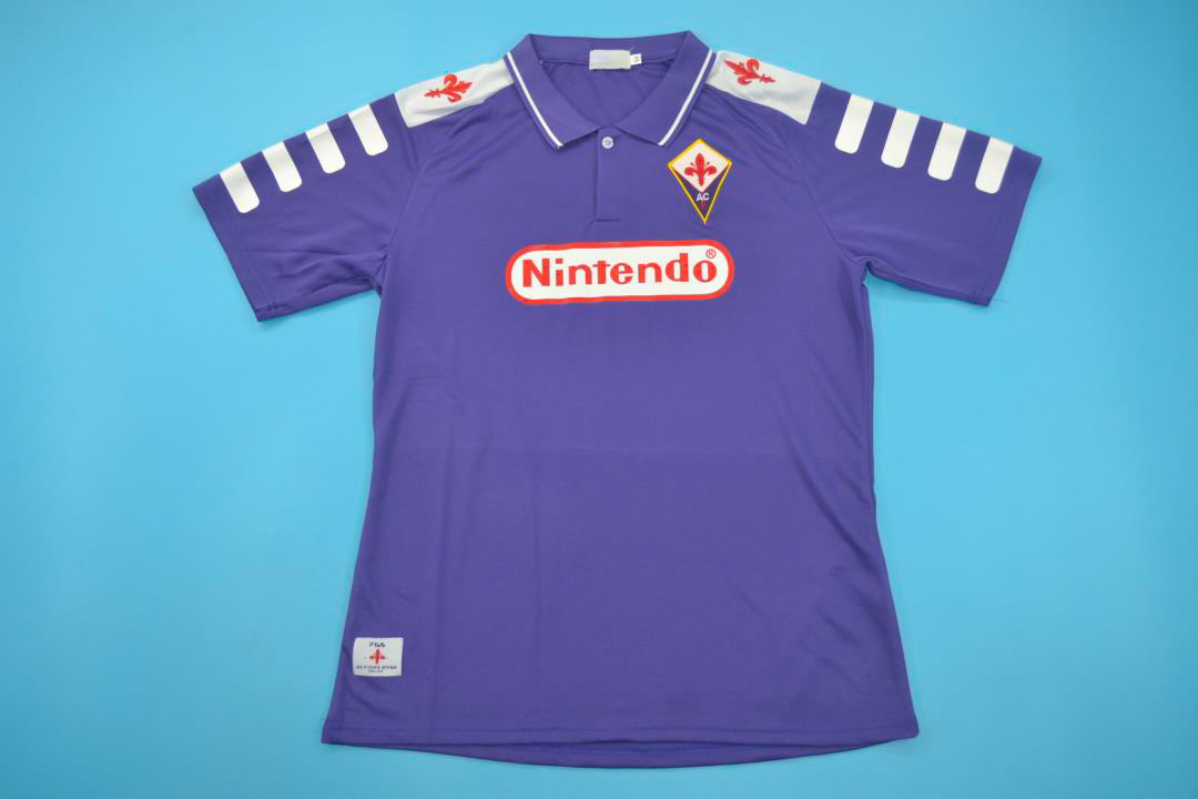 Fiorentina 1998-99 Home Short-Sleeve 