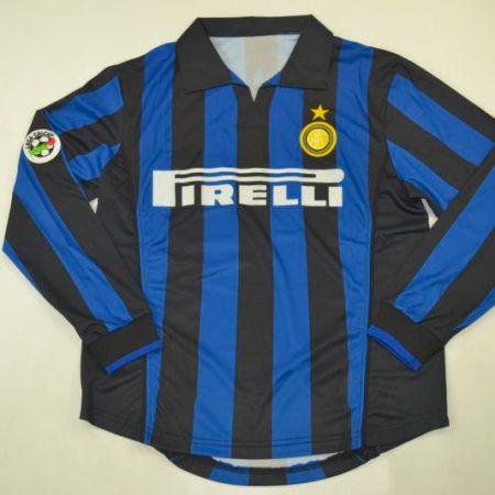 Shirt Front, Inter Milan 1998-1999 Home Long-Sleeve