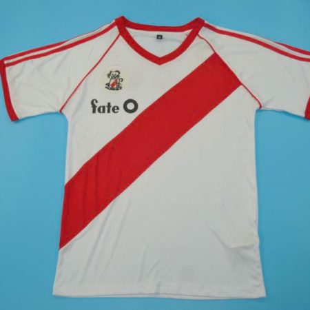 Shirt Front, River Plate 1986 Home Short-Sleeve