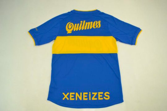 Shirt Back Blank, Boca Juniors 1999-2000 Home Short-Sleeve