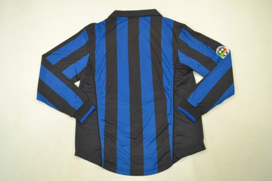 Shirt Back Blank, Inter Milan 1998-1999 Home Long-Sleeve