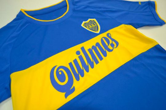 Shirt Front Alternate, Boca Juniors 1999-2000 Home Short-Sleeve