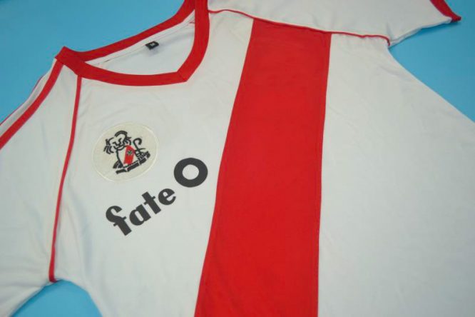 Shirt Front Alternate, River Plate 1986 Home Short-Sleeve